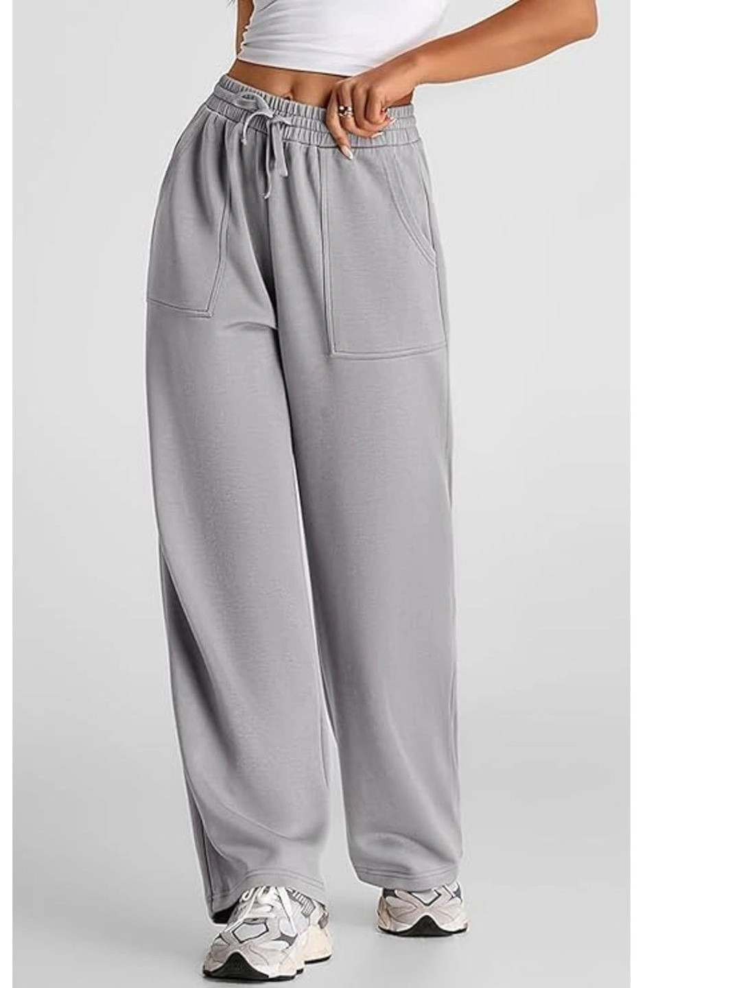Cozimi Women Relaxed High-Rise Trousers