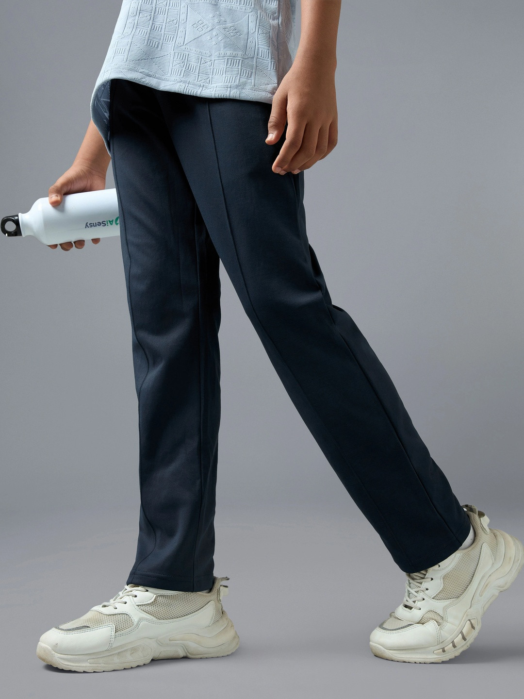 Technosport Boys Regular Fit Brand Logo Rapid-Dry Training Track Pants