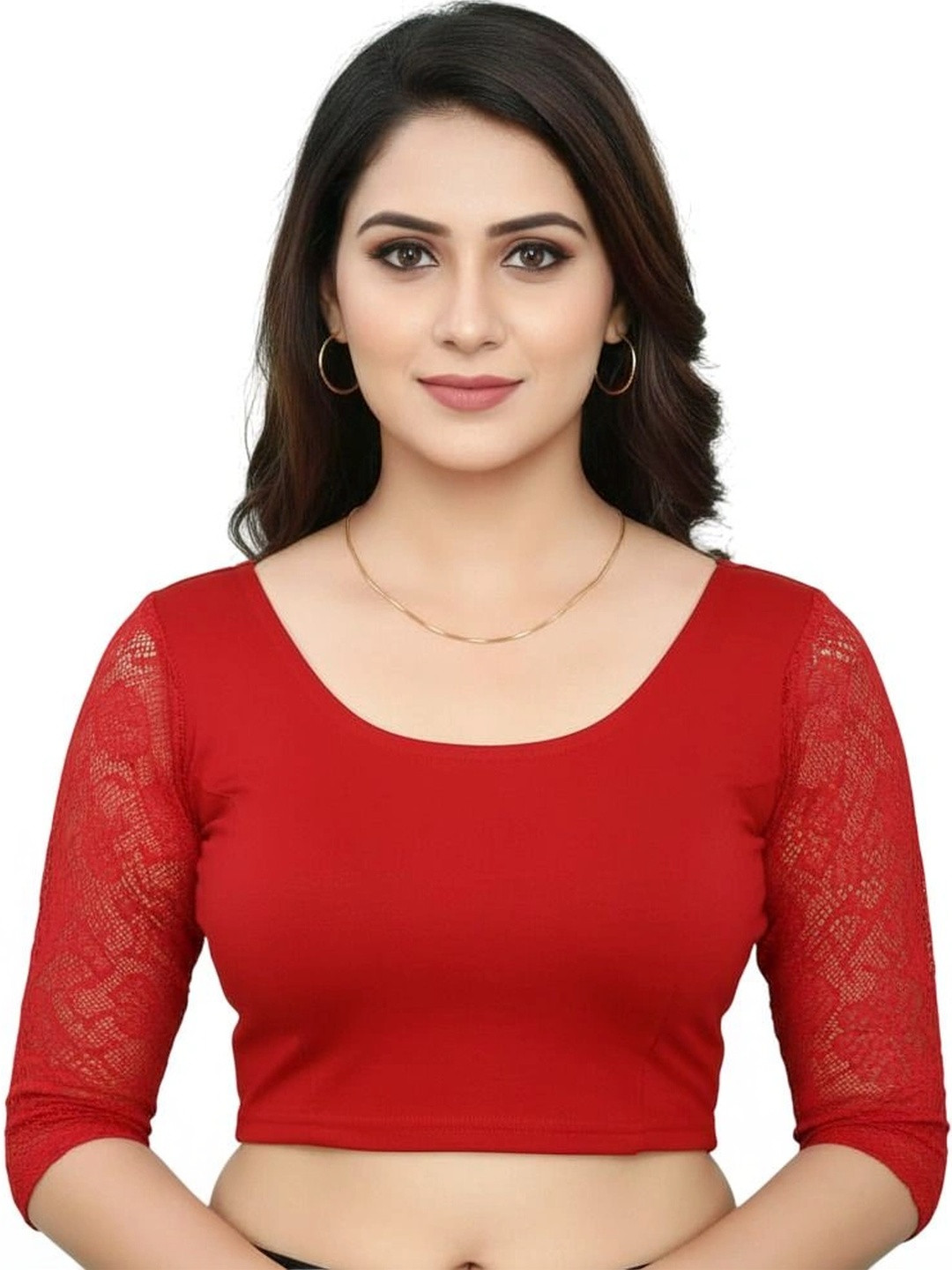 TRUNESS Woven Design Saree Blouse