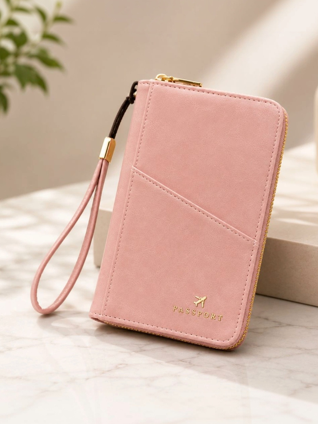 Bracevor Unisex PU Passport Holder
