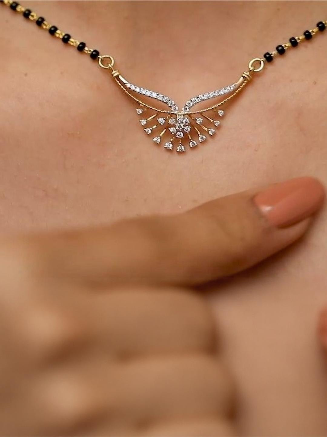 Anouk Gold-Plated Brass Mangalsutra