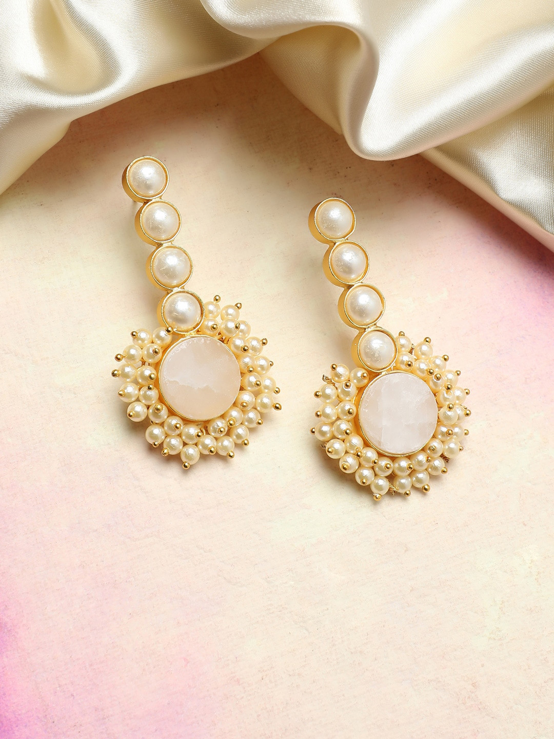 Anouk Gold Plated Drop Earrings