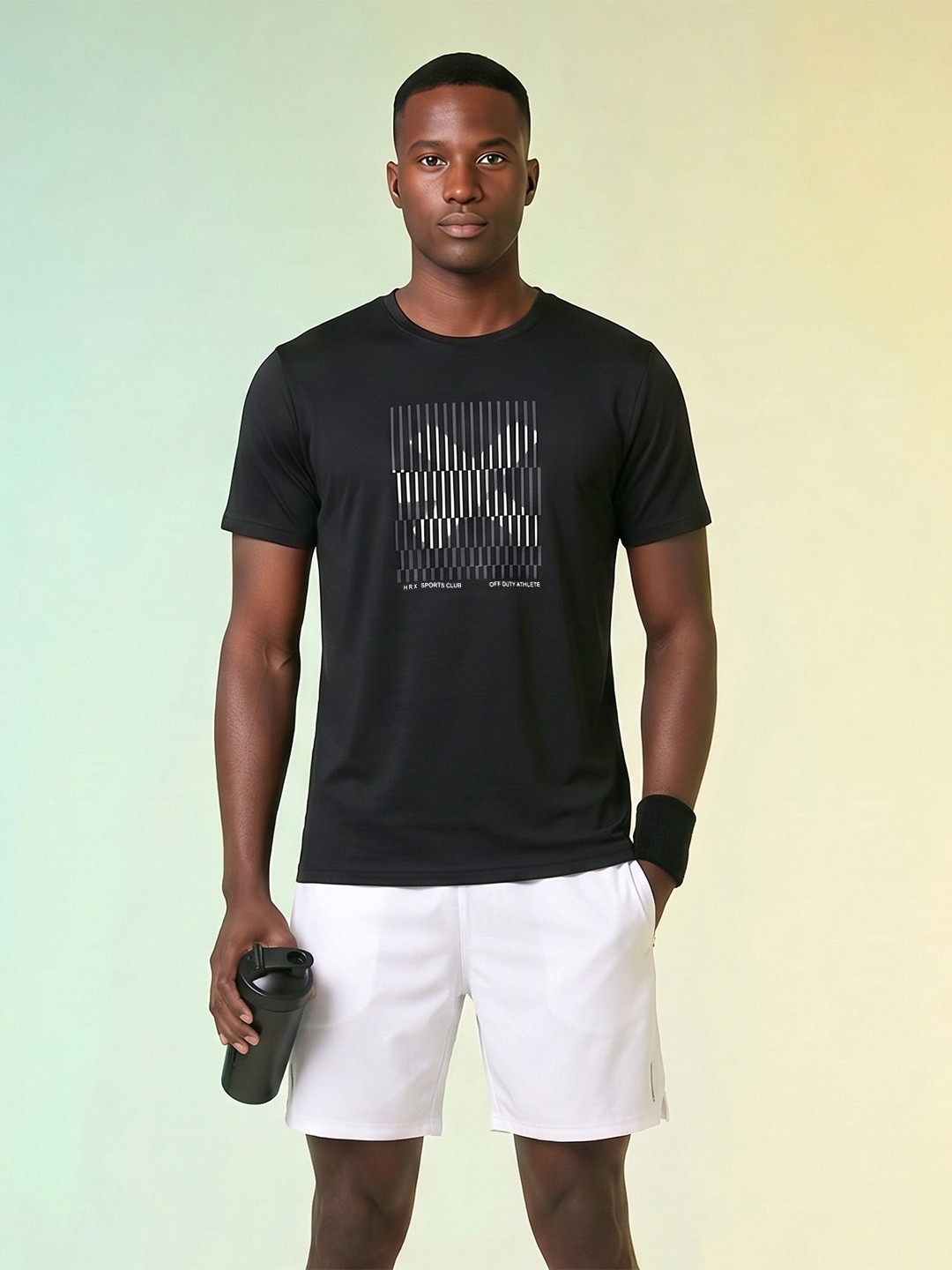 HRX by Hrithik Roshan Brand Logo Printed T-shirt
