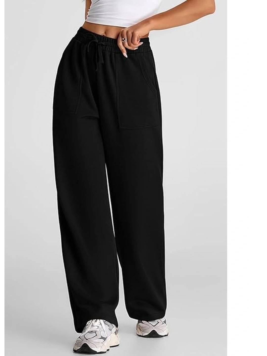 Cozimi Women Relaxed High-Rise Trousers