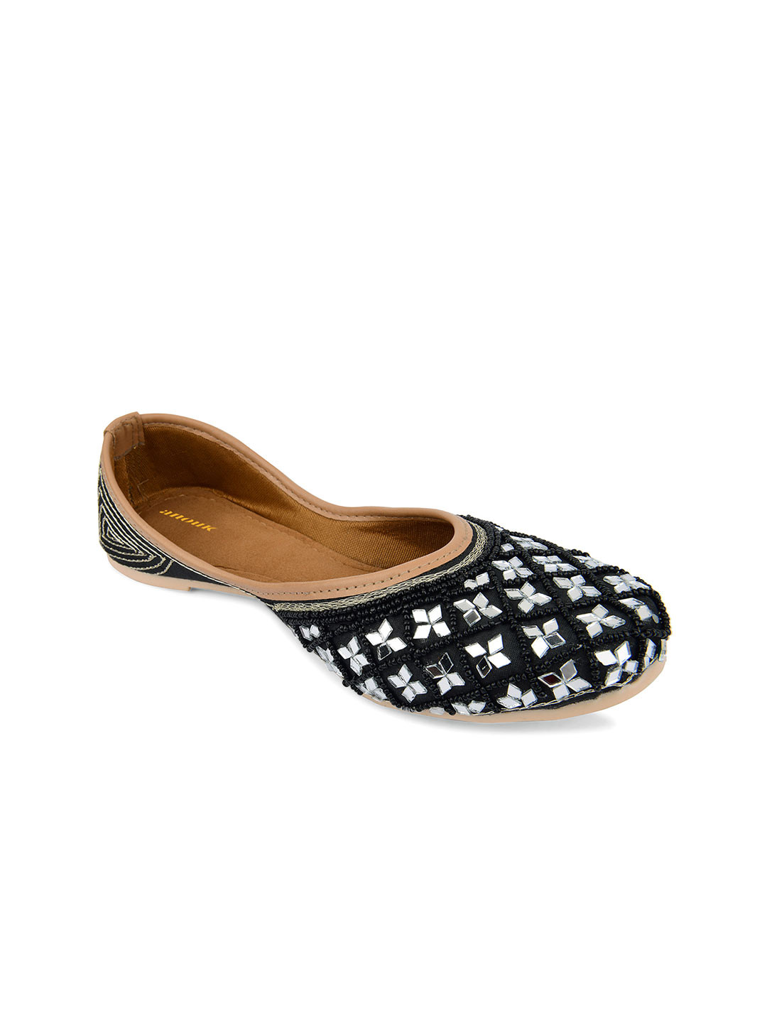 Anouk Women Embellished Ethnic Mojaris Flats