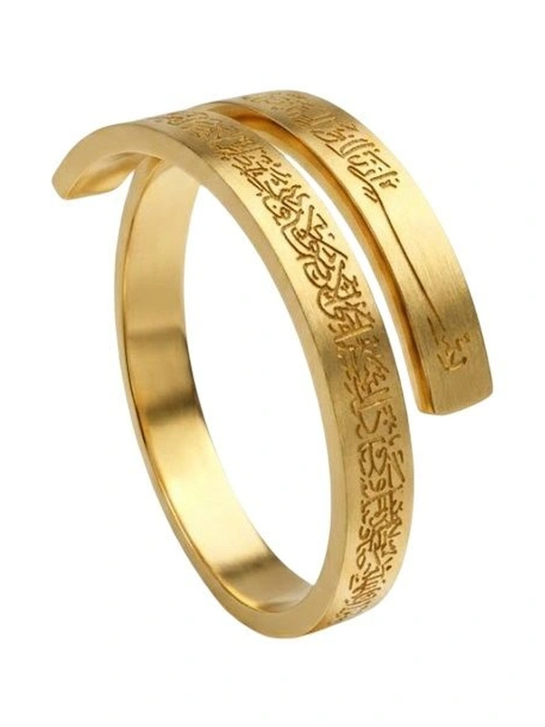 Airtick Unisex Gold-Plated Finger Ring