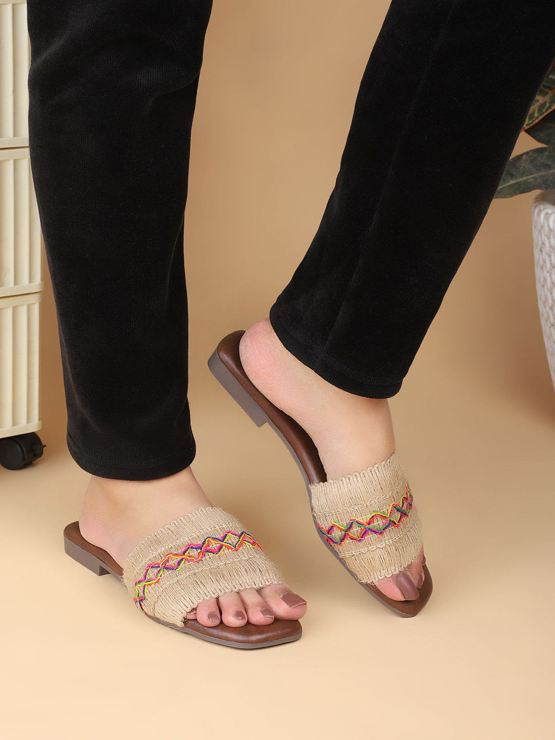 Anouk Women Open Toe Flats