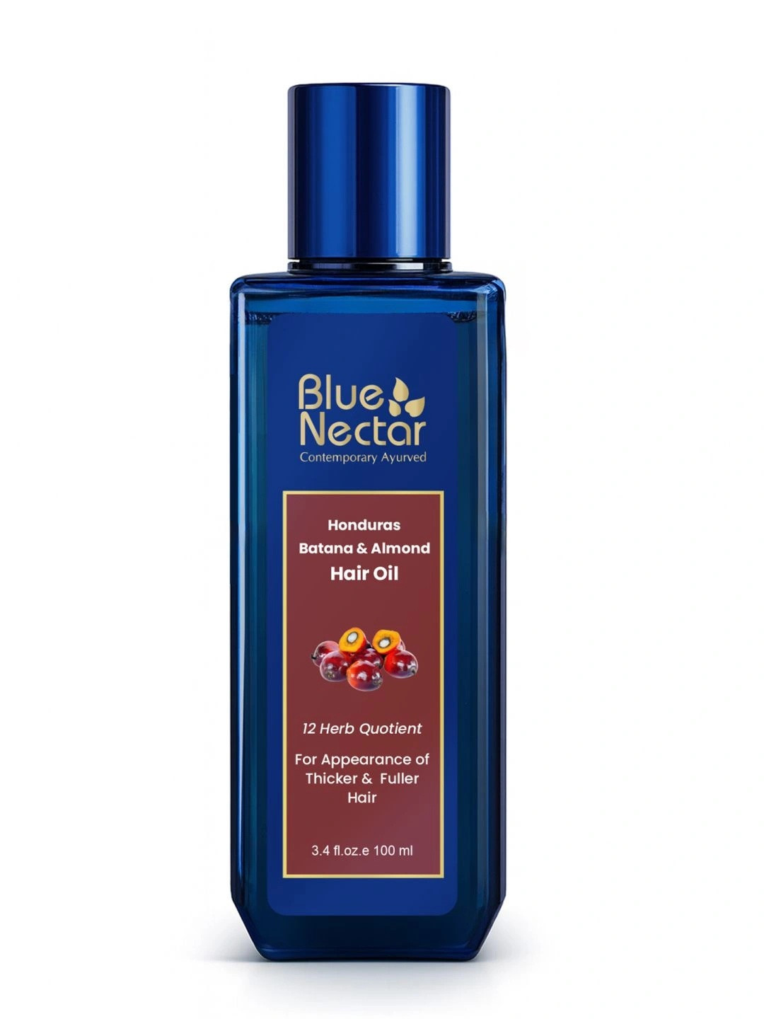 Blue Nectar Honduras Batana & Almond Oil For Thicker Hair - 100 ml