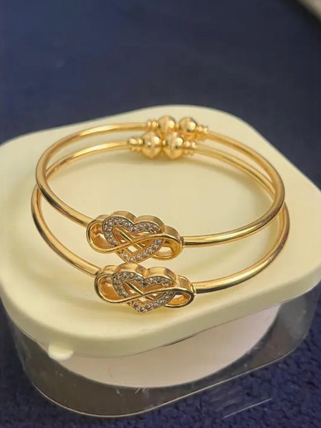 Anouk Gold-Plated Brass American Diamond