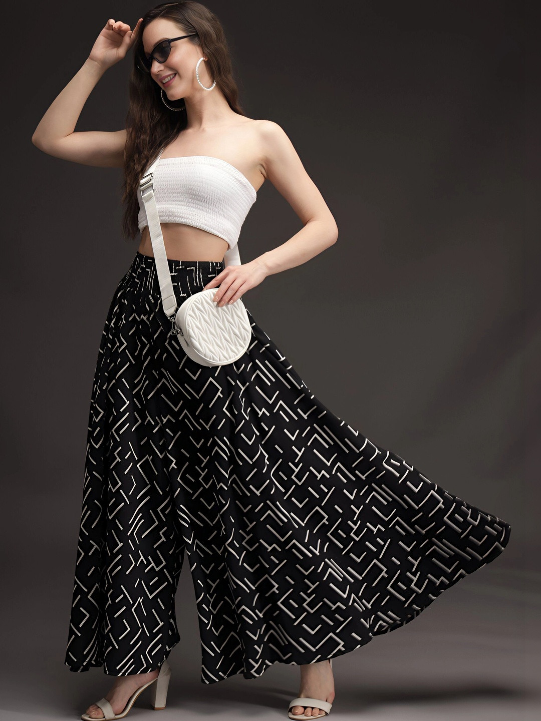 NEXSUS Women Printed Palazzos