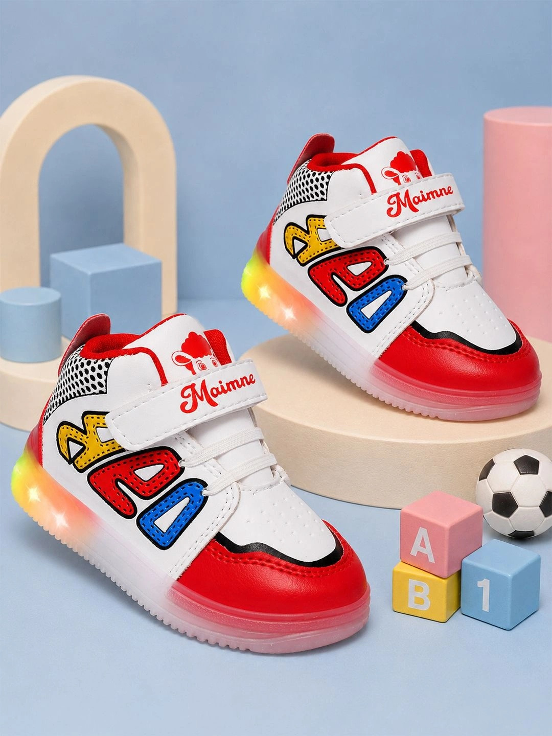 MAIMNE Kids Colourblocked Sneakers