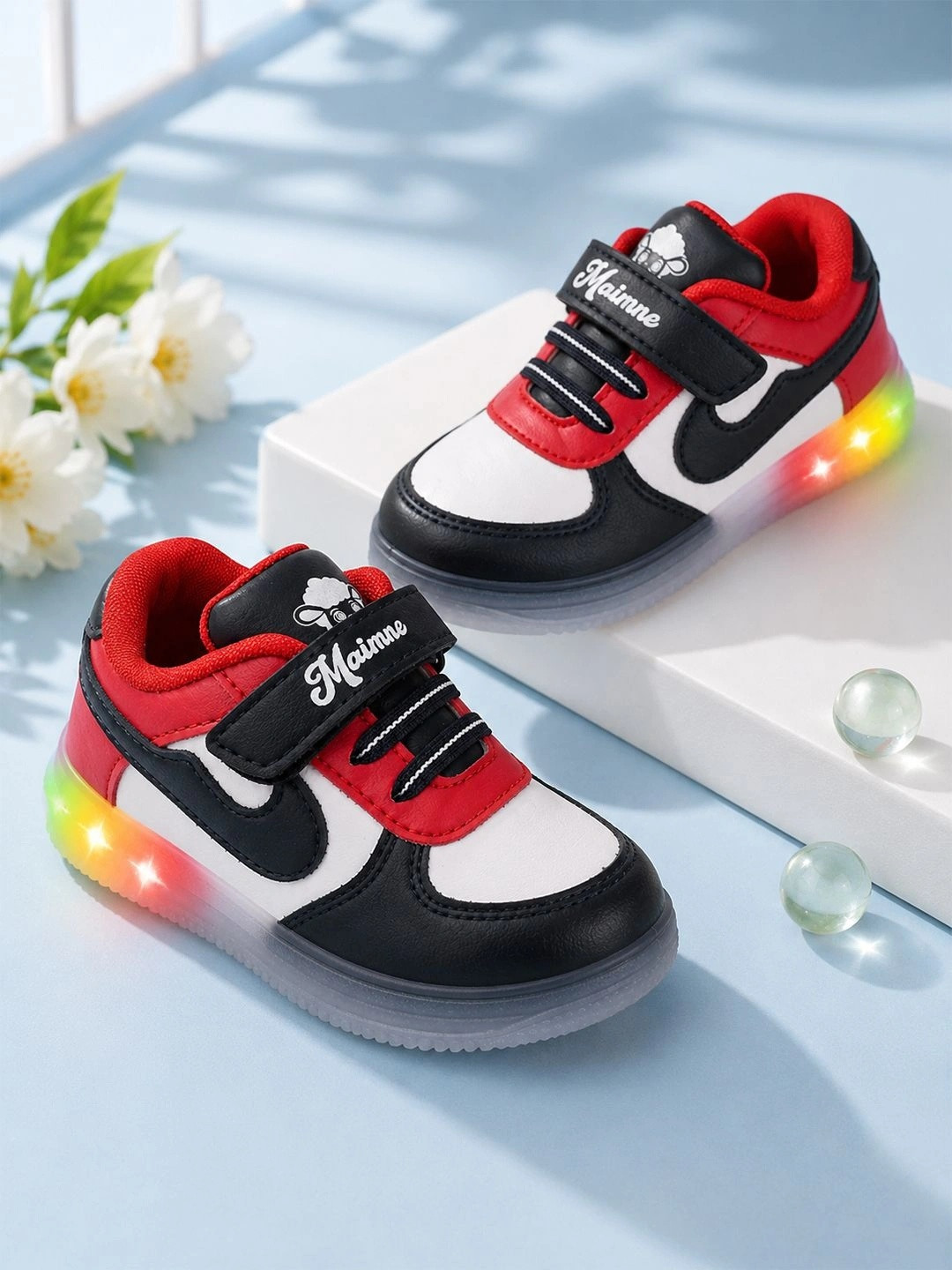 MAIMNE Unisex Kids Colourblocked Sneakers