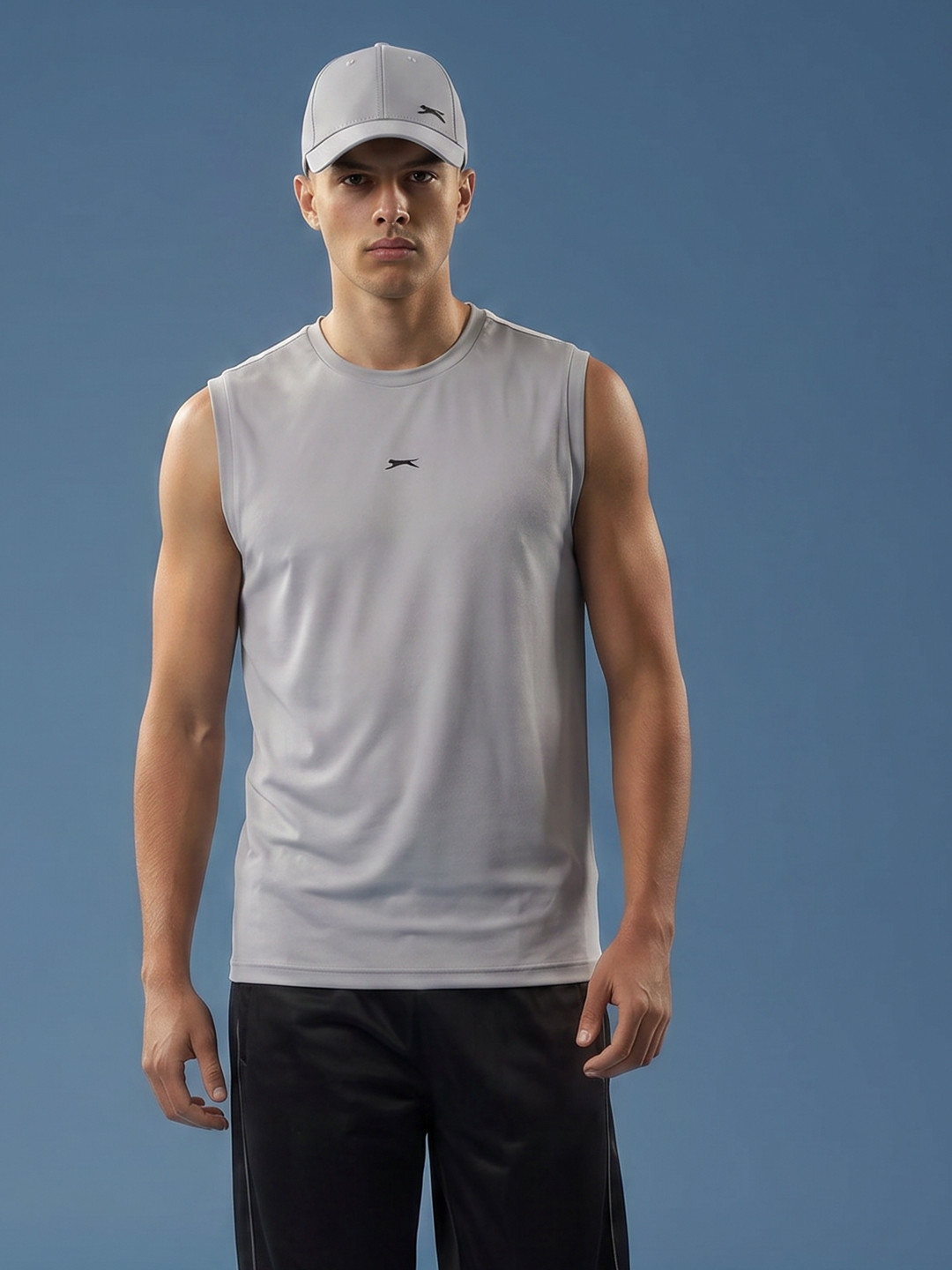 Slazenger Brand Logo Sleeveless T-shirt