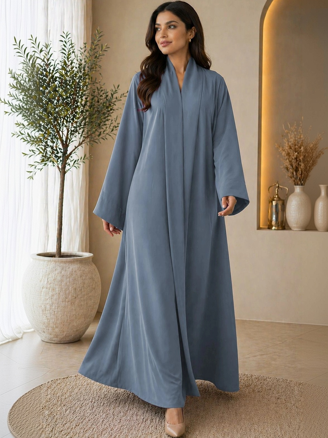 AARUH V Neck Abaya Burqas