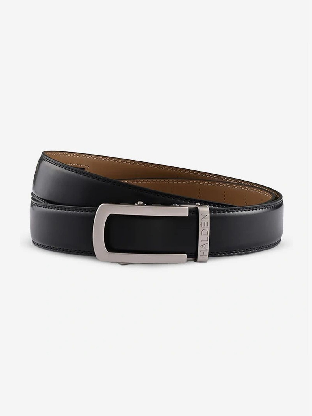 HALDEN Men Leather Formal Belt