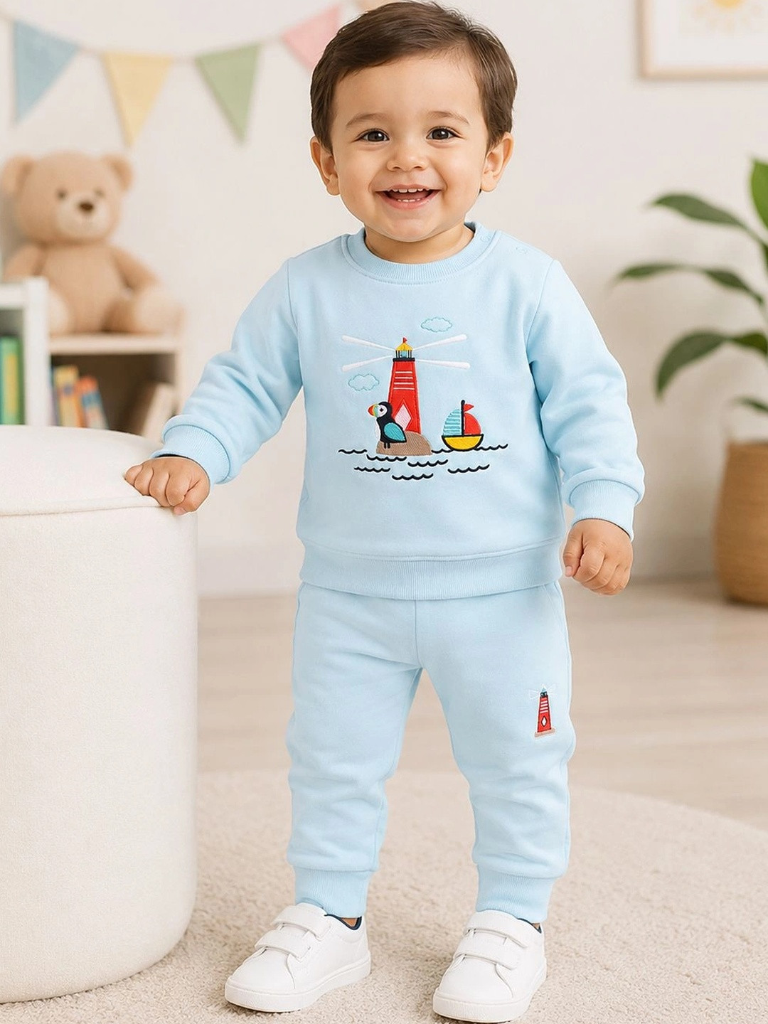Dollar Kid Super Soft Printed Long Sleeves T Shirt With Pant Set