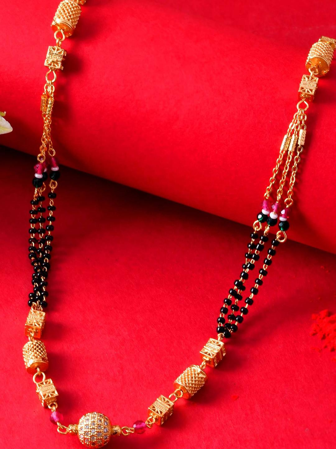 Anouk Gold-Plated Stainless Steel Mangalsutra