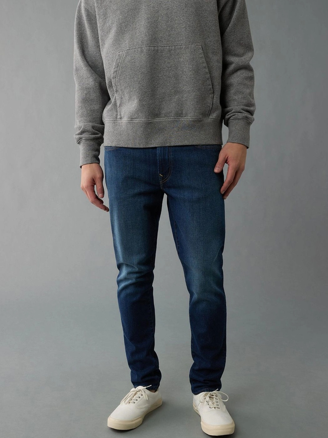 American Eagle Men Blue AirFlex+ Slim Jeans