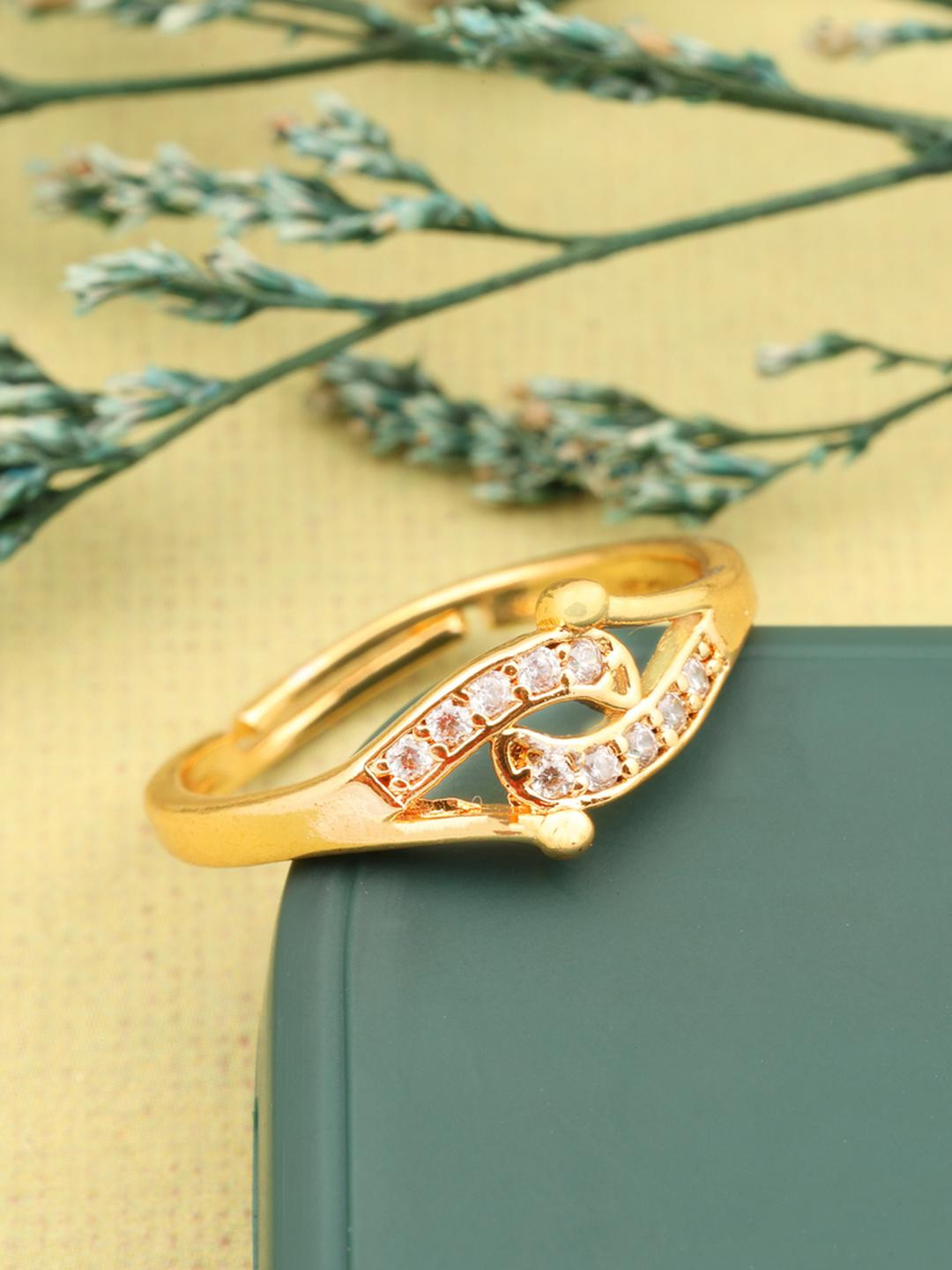 Anouk Women Gold Ring