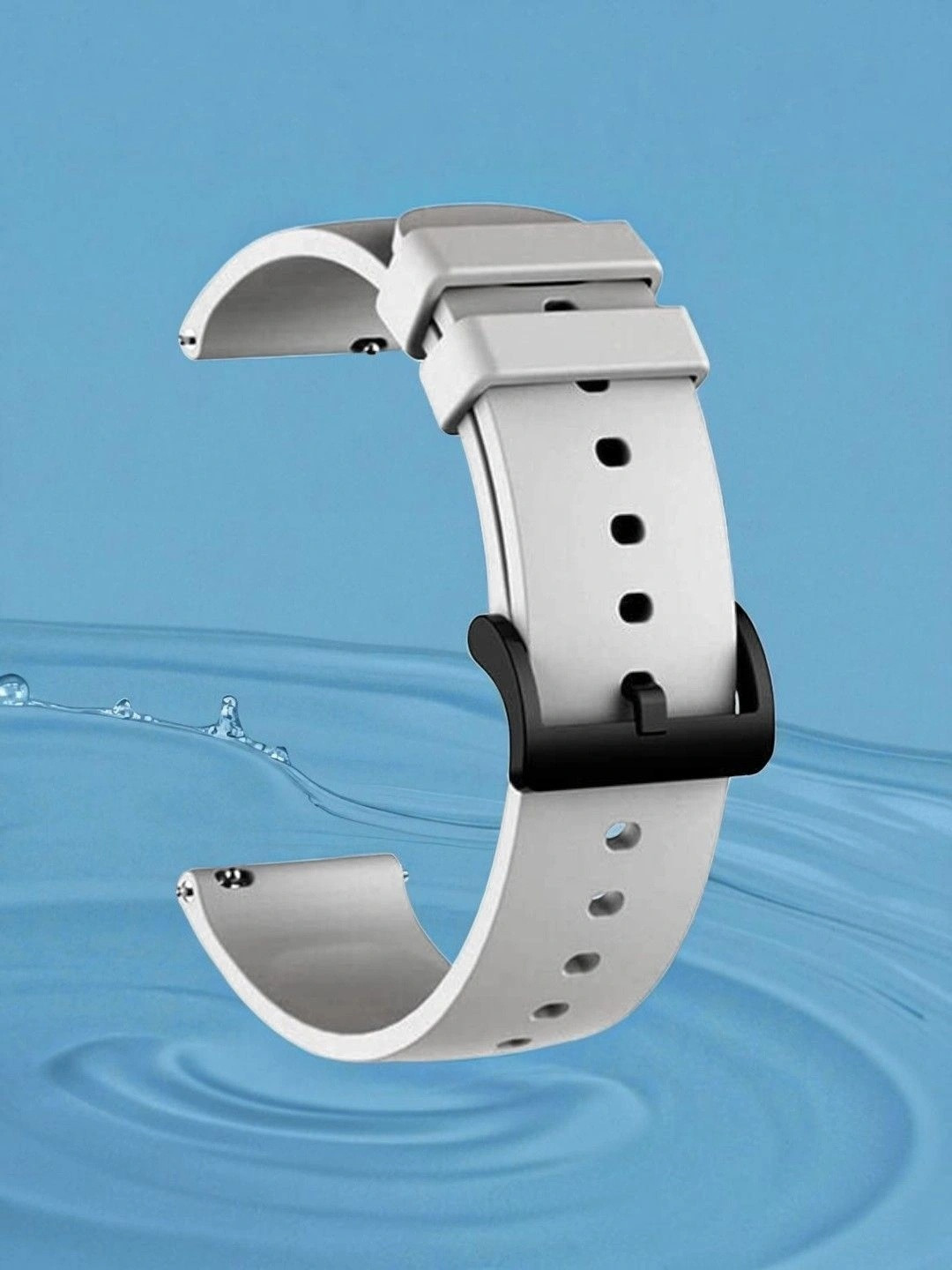 LORENZ Silicon Watch Strap With Buckle Lock