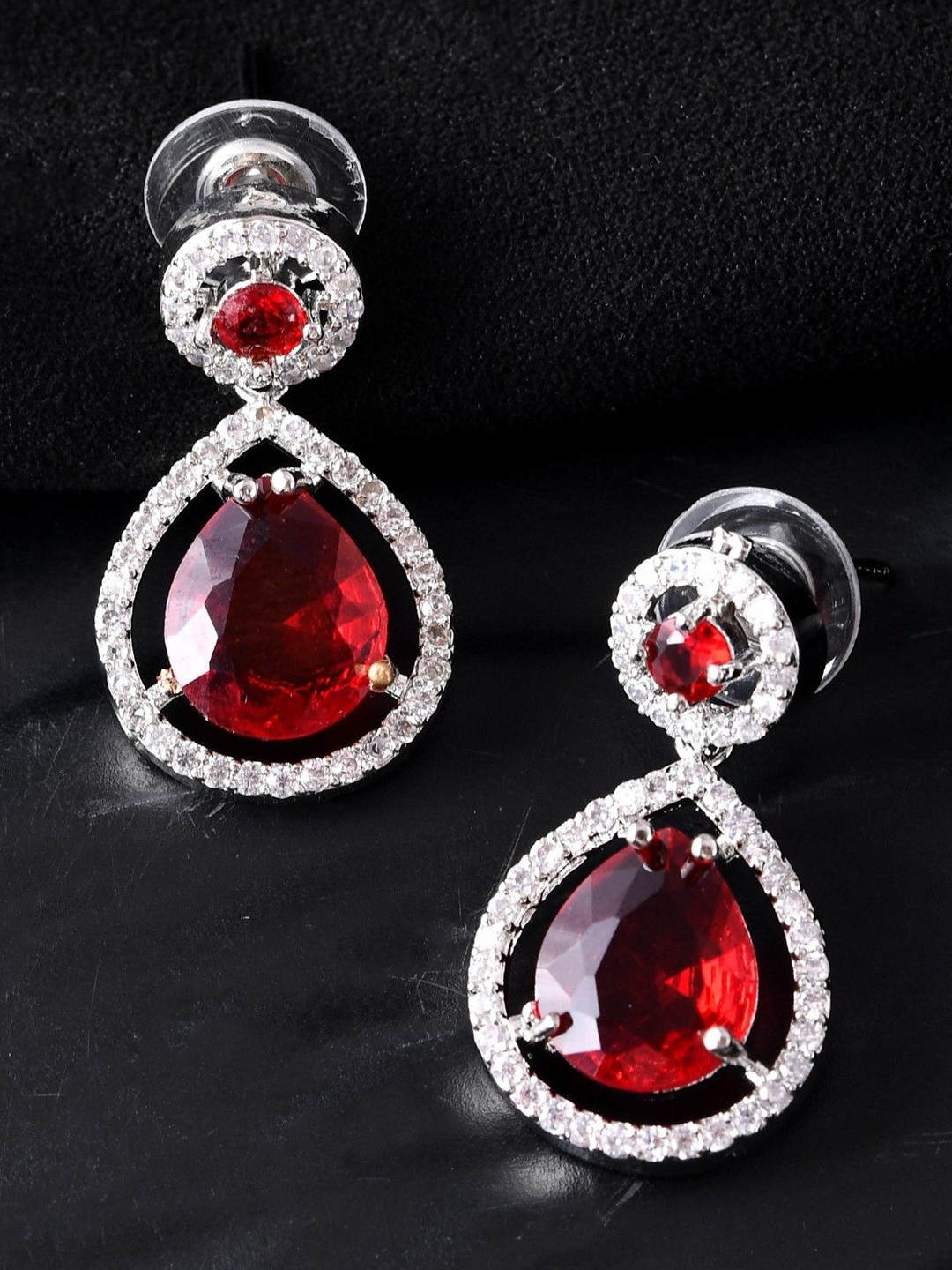 Anouk Teardrop Shaped Drop Earrings