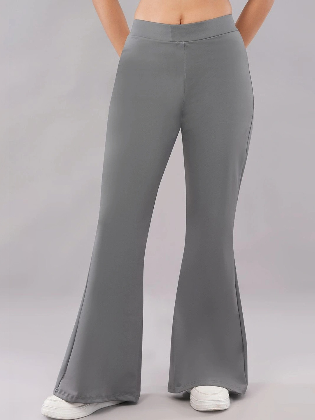 Prachin Fashion Women Flared Rapid-Dry Training Track Pants