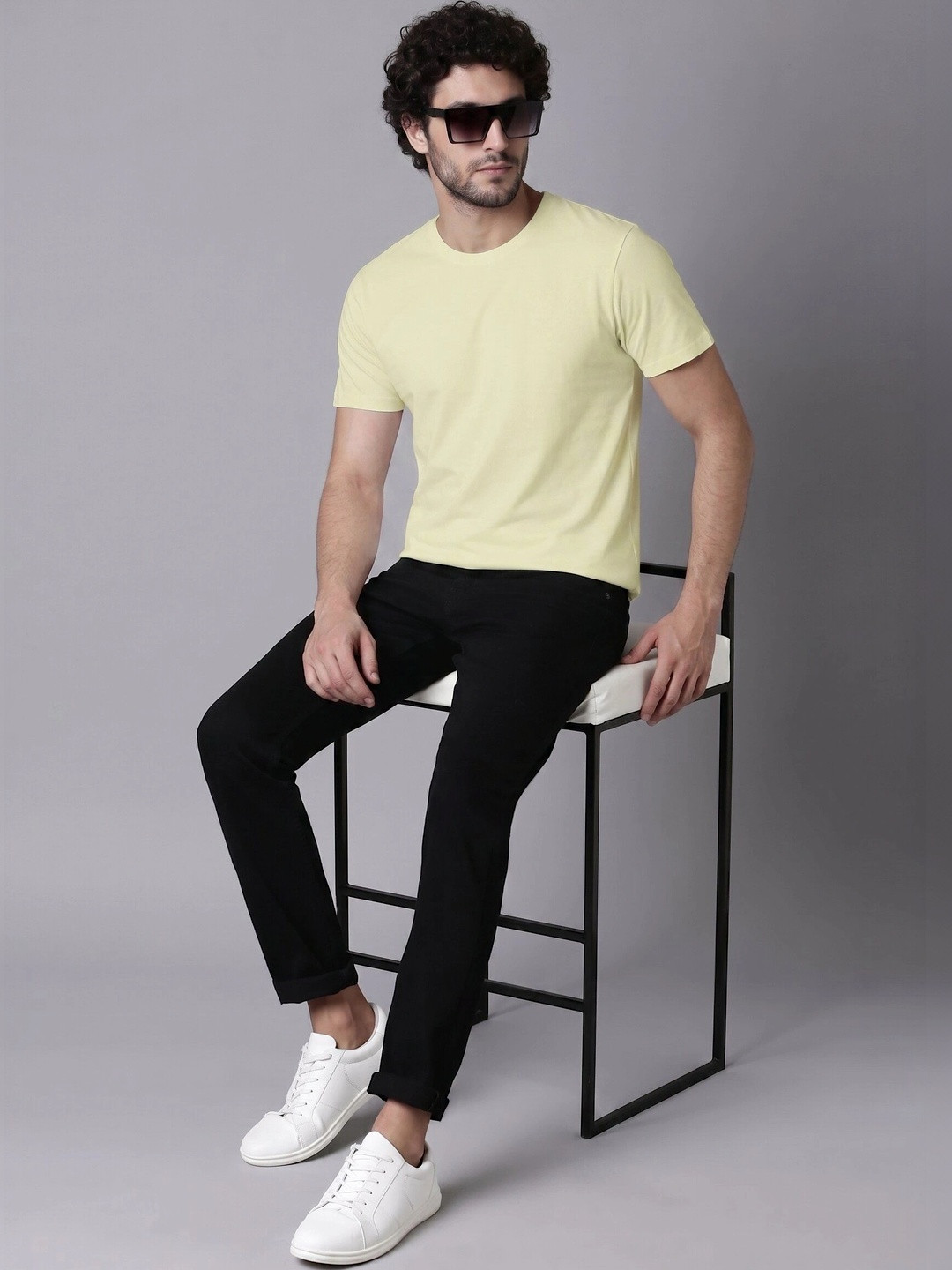 MAXZONE Men Brand Logo T-shirt