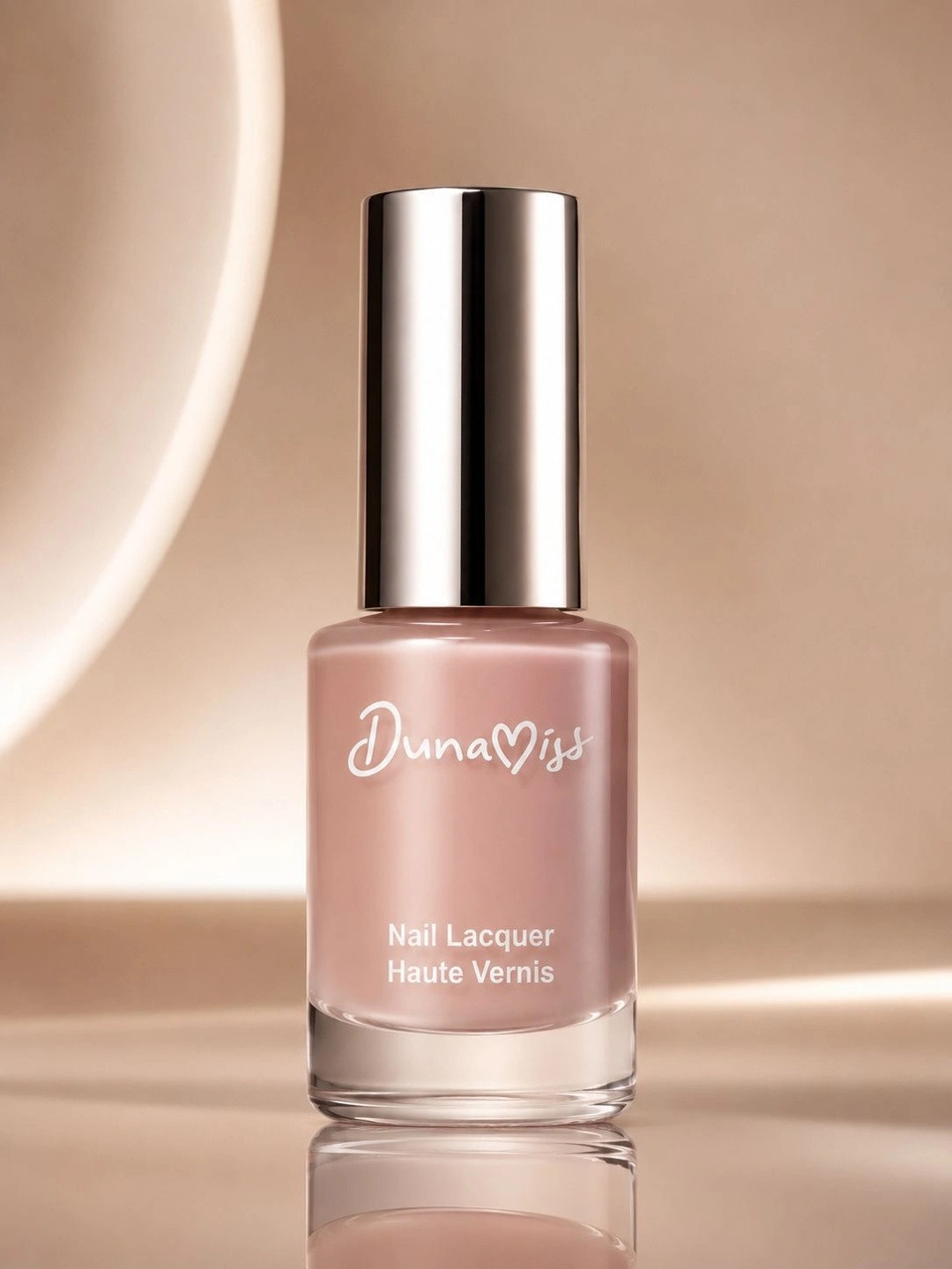 Dunamiss Cosmetics Long Lasting Vitamin E Nail Lacquer Nude Muse Elegant Finish 6 ml
