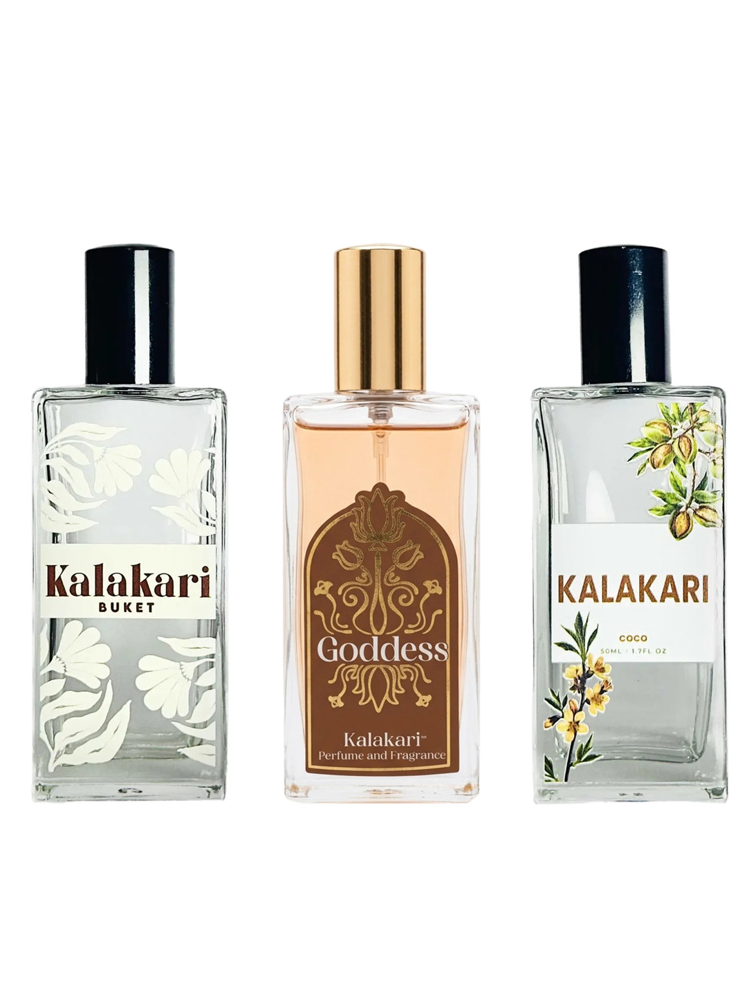 Kalakari Fragrance & perfumes Pack of 3 Long Lasting EDP - 50ml Each