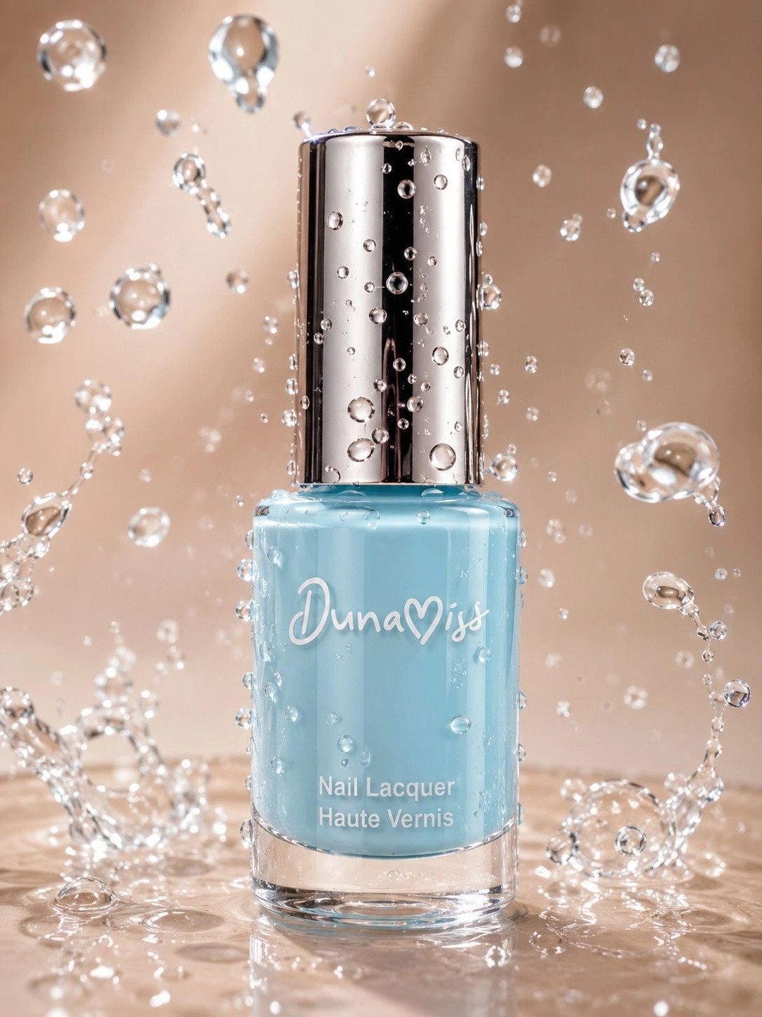 Dunamiss Cosmetics Long Lasting Vitamin E Nail Lacquer Sky Babe Salon Finish 6 ml
