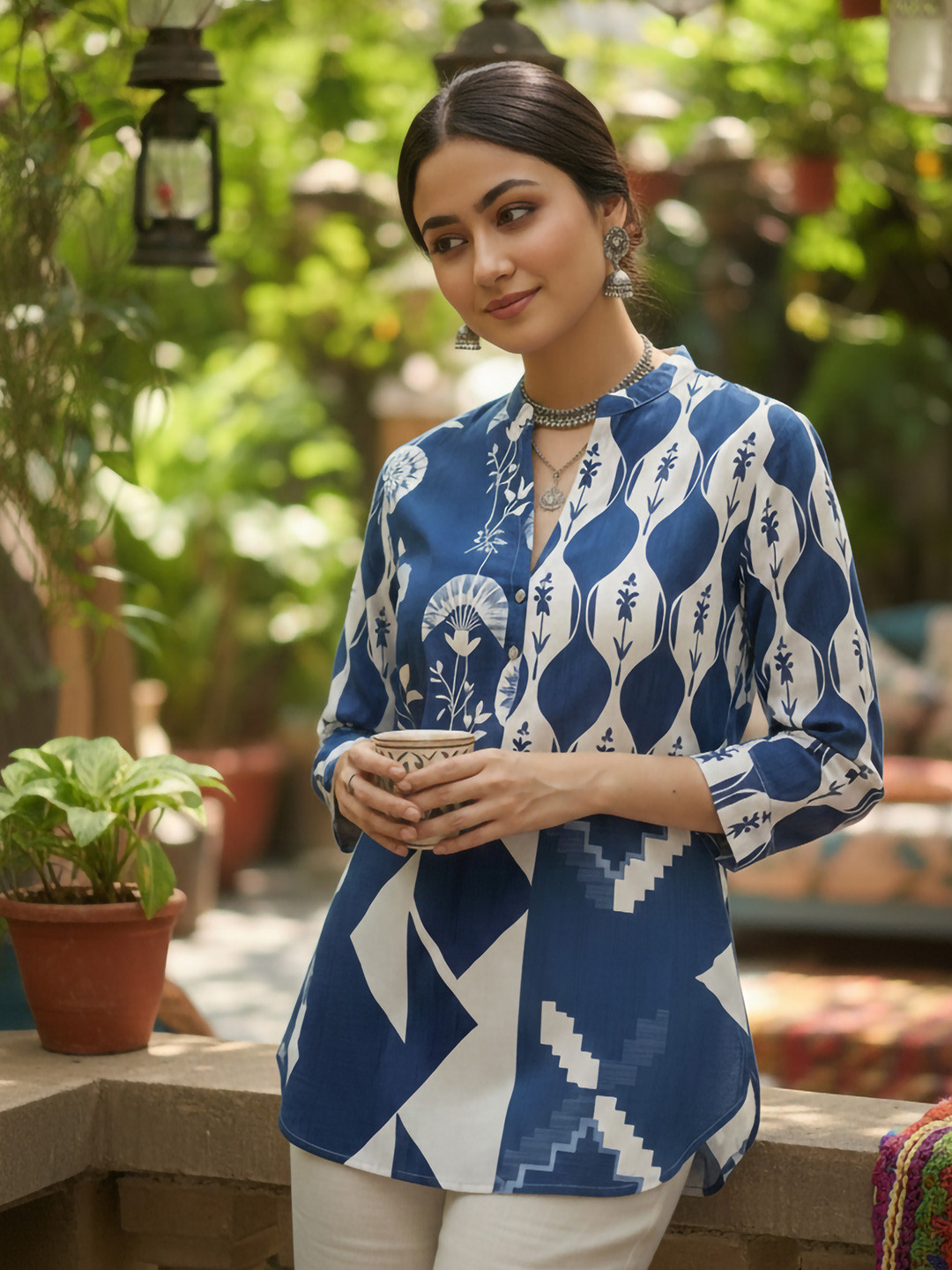 Anouk Mirage Printed Kurti