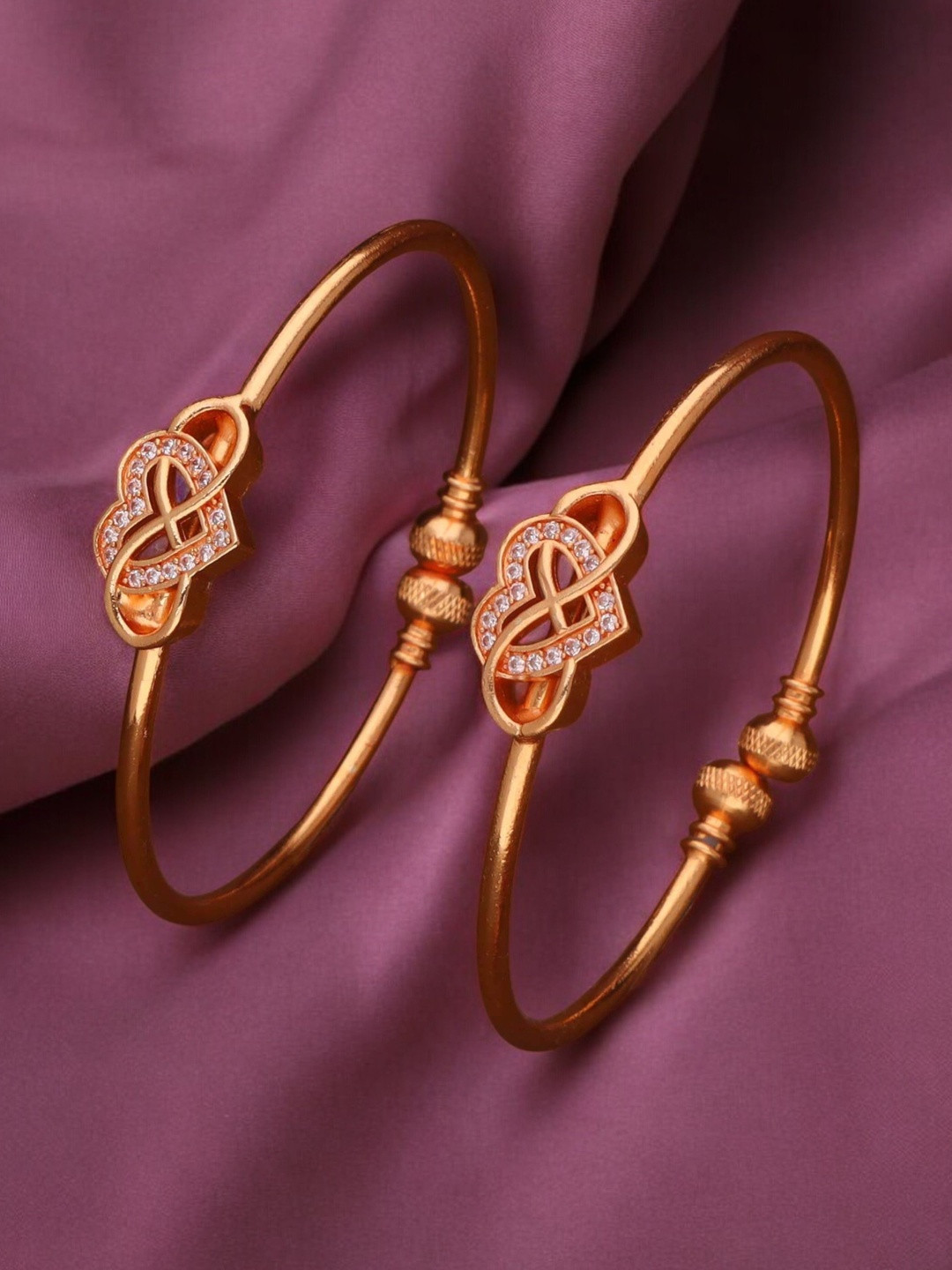 Anouk Gold-Plated Brass American Diamond