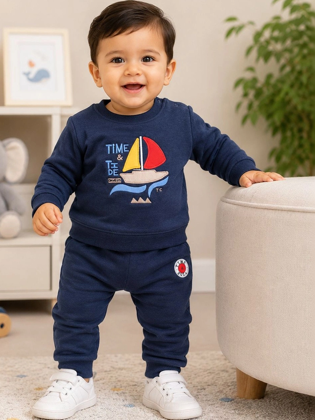 Dollar Kid Super Soft Printed Long Sleeves T Shirt With Pant Set