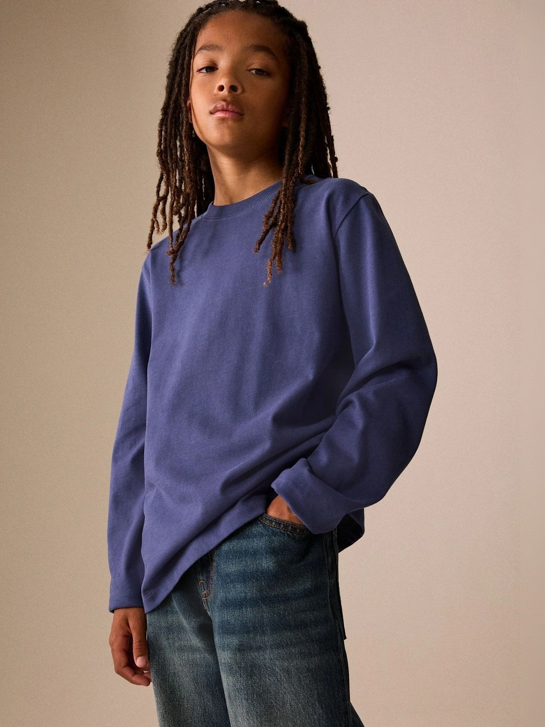 NEXT Boys Round Neck Long Sleeve T-shirt