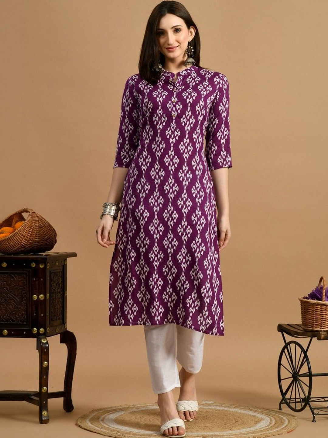 Anouk Mirage Women Ethnic Motifs Printed Kurta