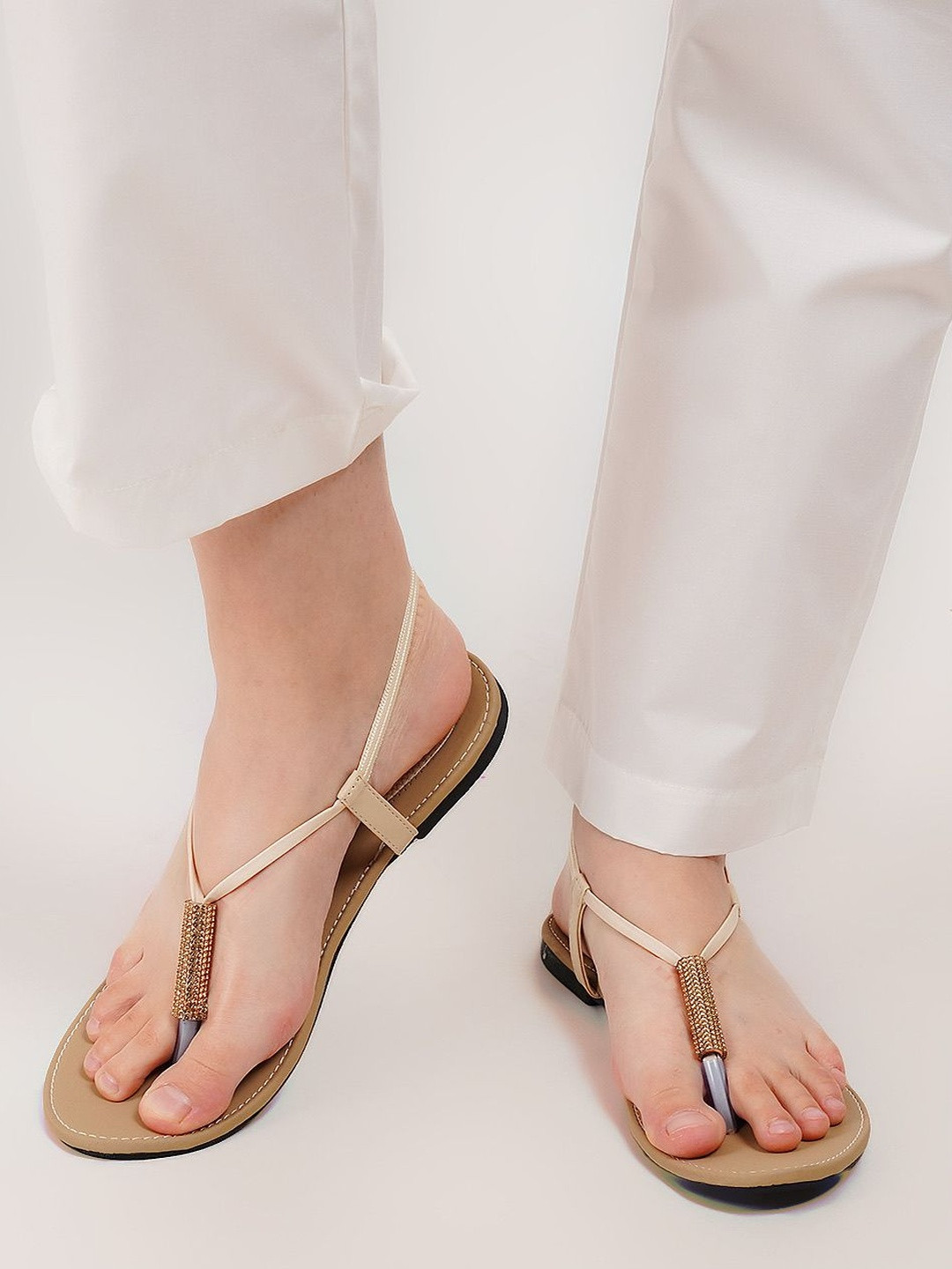 Anouk Women Open Toe Flats