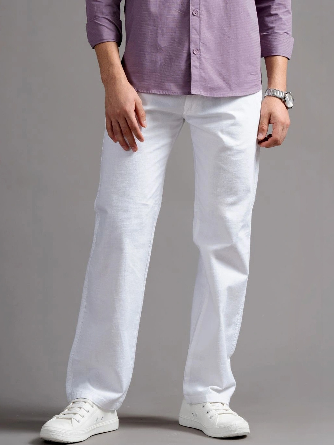 PAUL STREET Men Relaxed Trousers