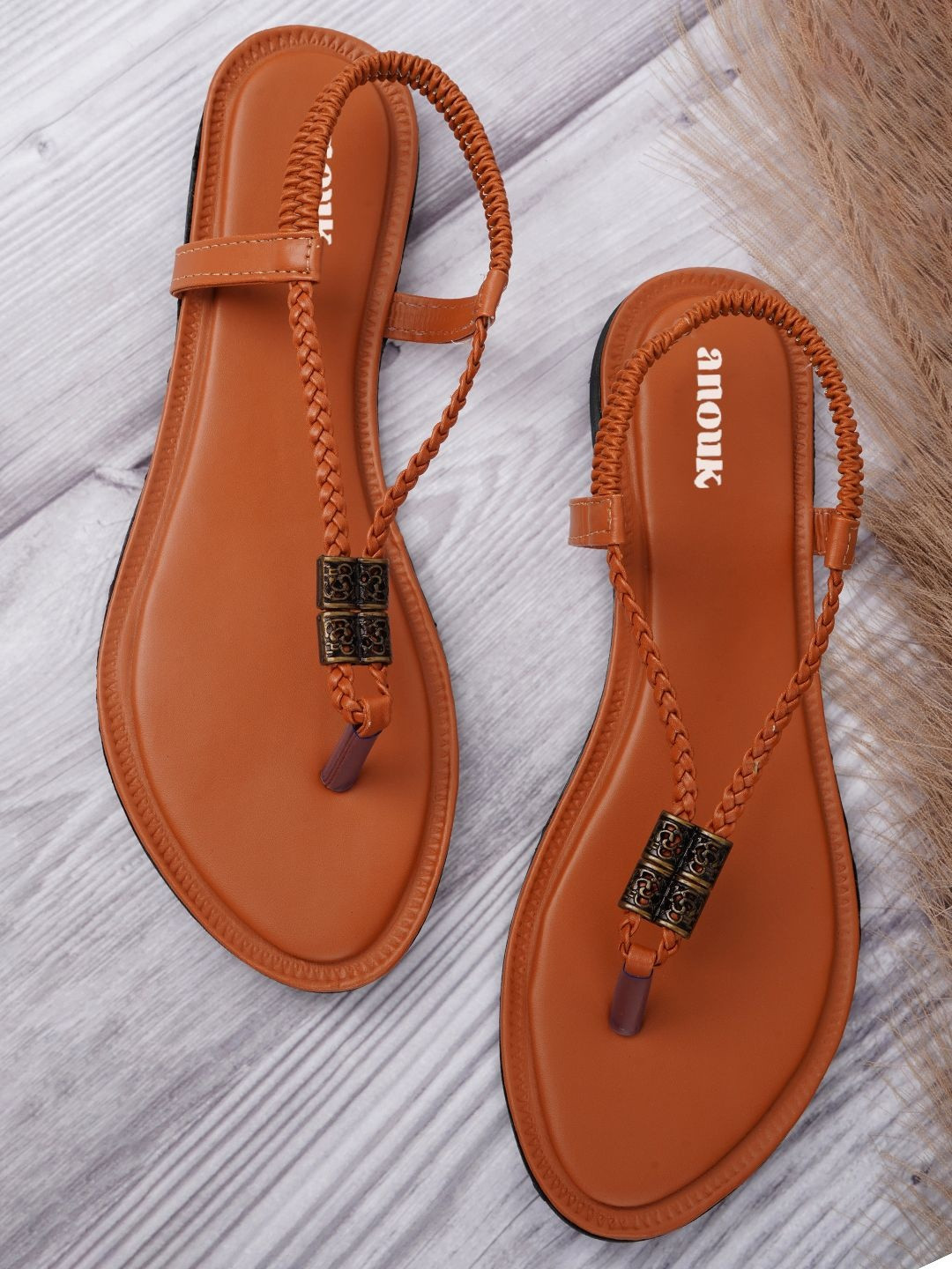 Anouk Women Open Toe Flats