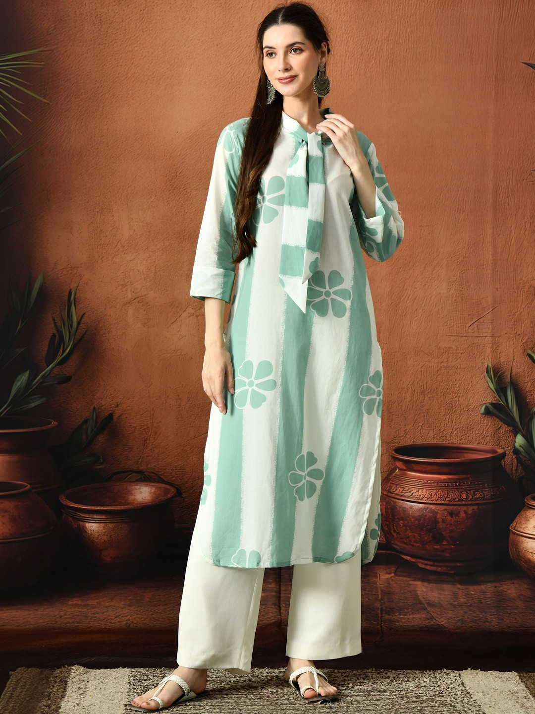 Anouk Women Floral Printed Kurta