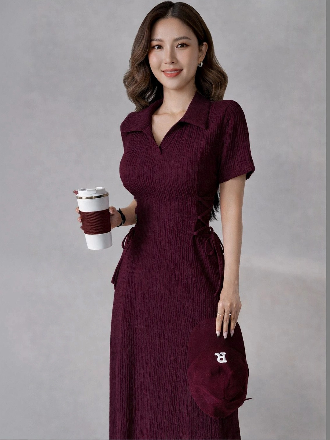 SHATOGUN A-Line Maxi Dress
