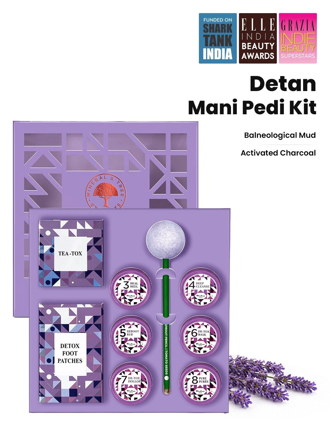 Mintree 11 Step Intense Detox Pedicure Kit For Dry & Cracked Heels- 172 g