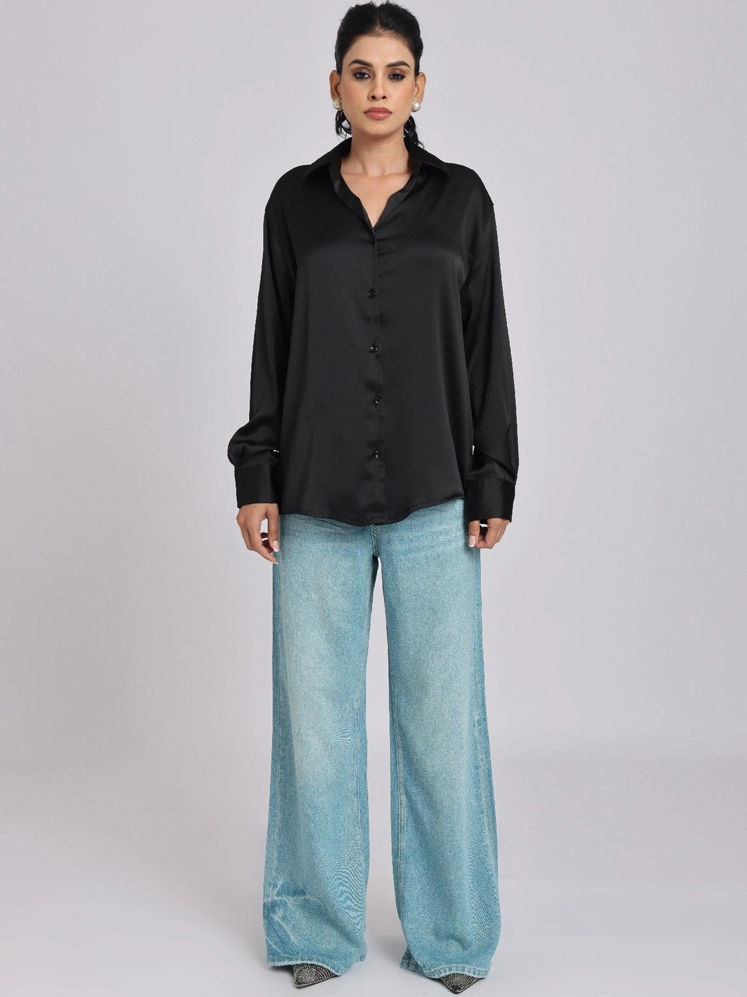 NATICA Women Premium Casual Relaxed Fit Shirt