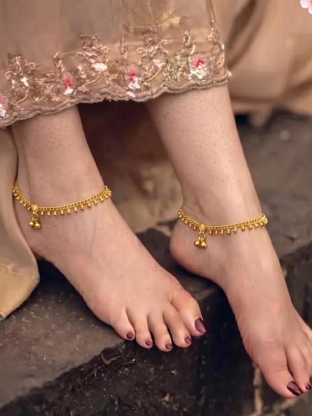 Anouk Gold-Plated Anklet