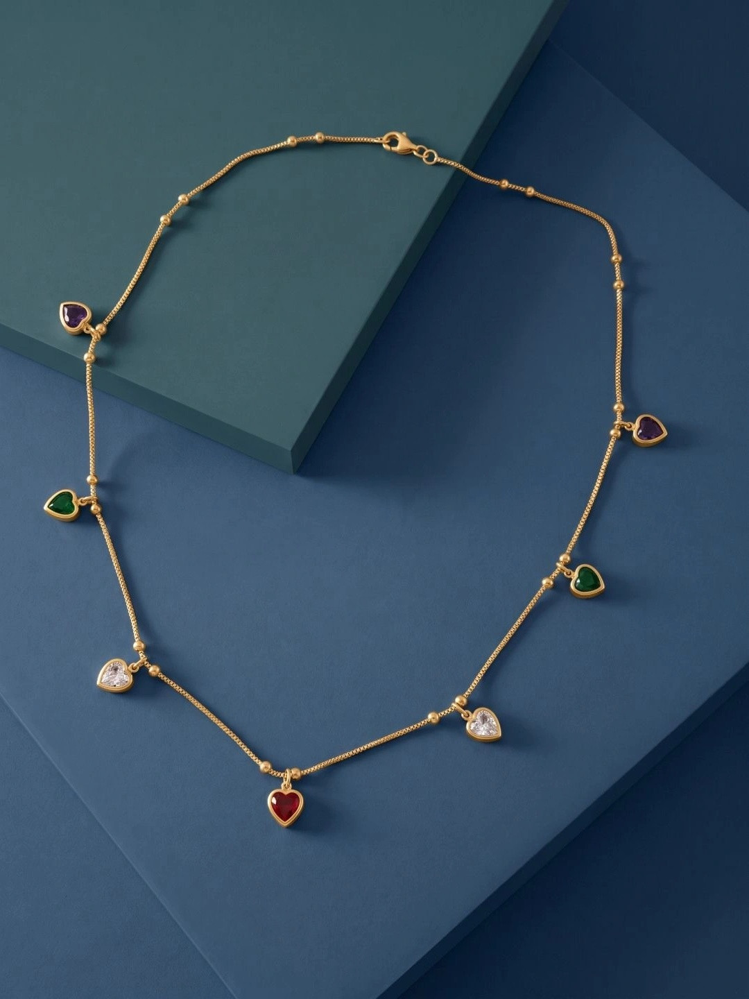 Brado Jewellery Brass Gold-Plated Necklace