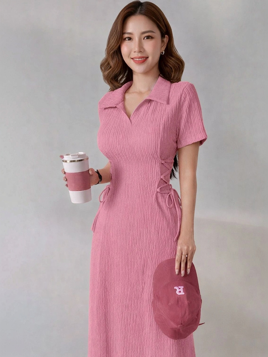 SHATOGUN A-Line Midi Dress