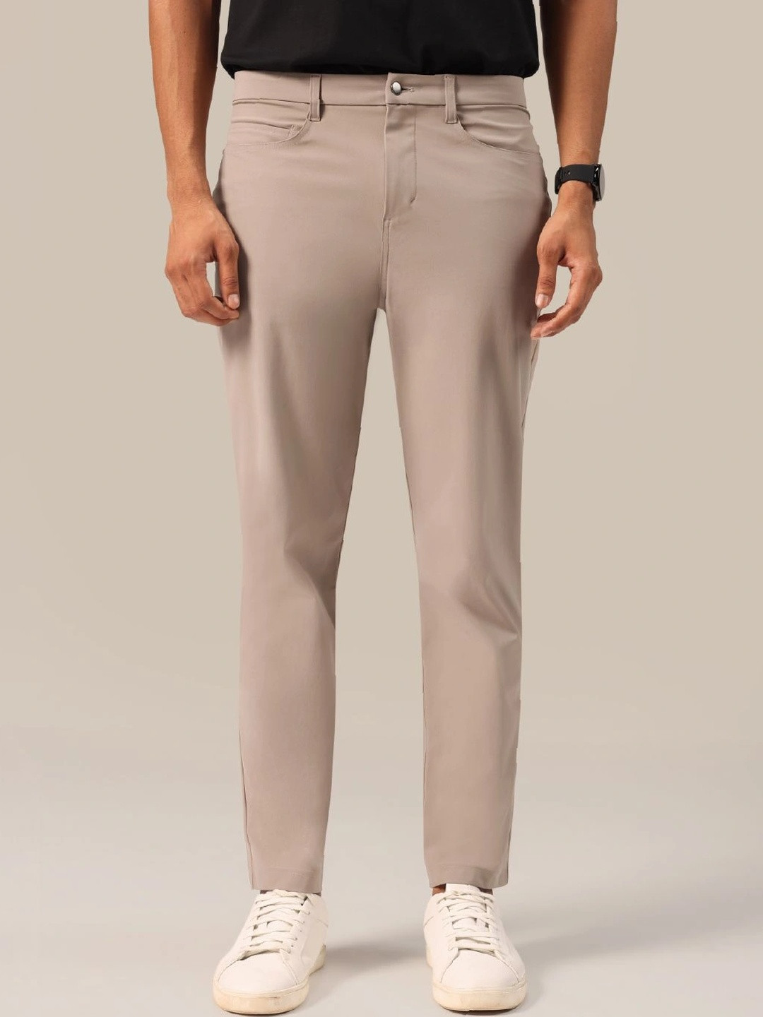 Blissclub Men Solid Tapered Fit The Legendary Pants - Regular