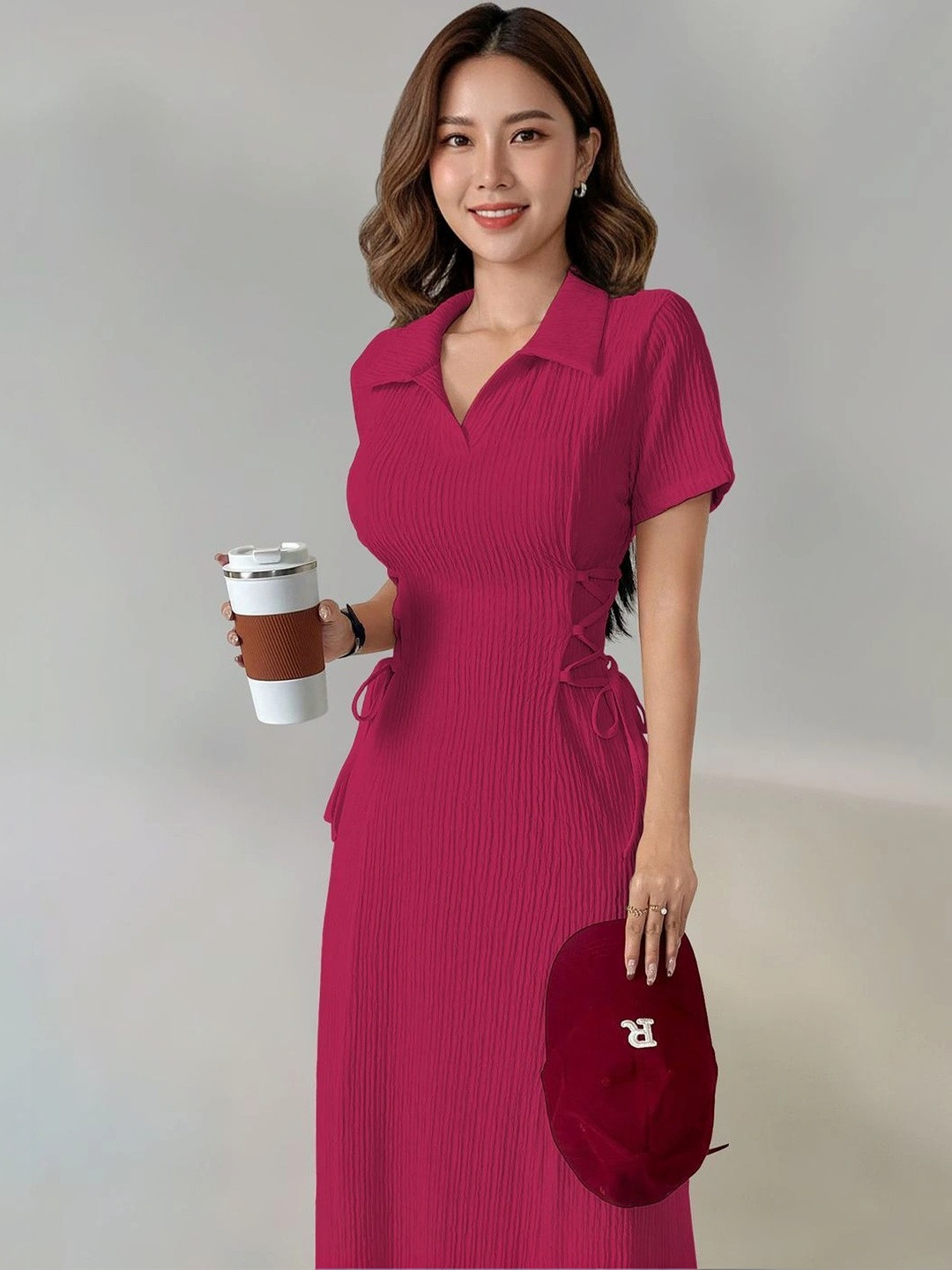 SHATOGUN A-Line Midi Dress
