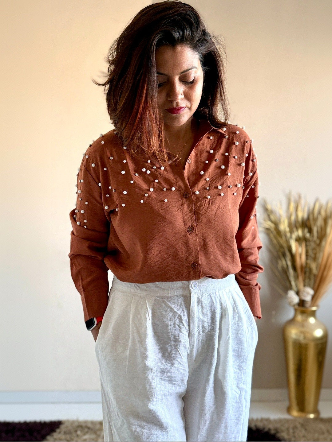 NATICA Women Premium Casual Shirt