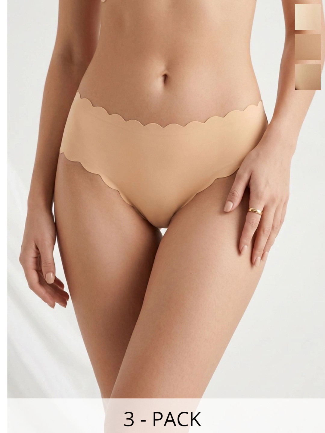 Lugo Women Pack of 3 Seamless Bikini