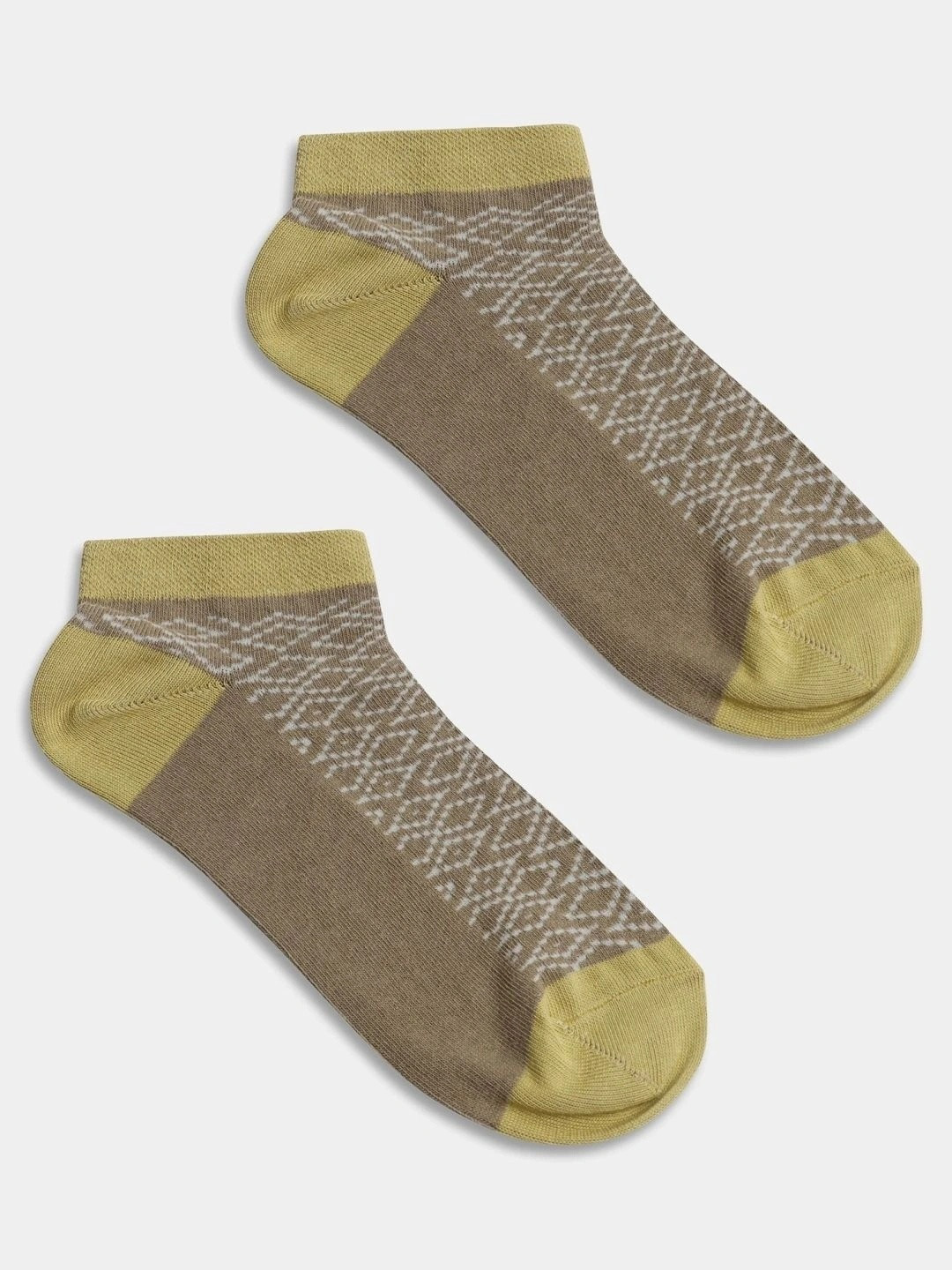 Blackberrys Unisex Pack of 3 Cotton Patterned Ankle Length Socks
